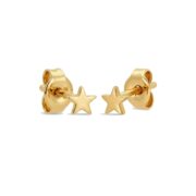 Titanium Stud Earrings Twinkle Little Star for Sensitive Ears - consistent white hero image
