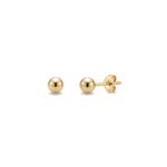 Stud Earrings Ball with S925 Silver - strict 1688 corrected image 1