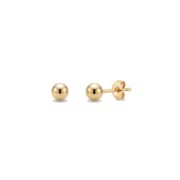 Stud Earrings Ball with S925 Silver - strict 1688 corrected image 1