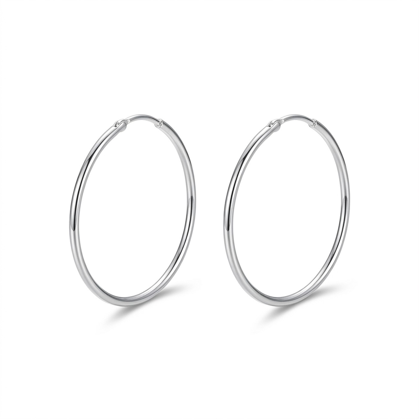 Hypoallergenic Hoop Earrings Every Body with S925 Silver - strict 1688 corrected image 1