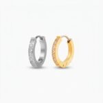 Hypoallergenic Hoop Earrings Date Night with S925 Silver
