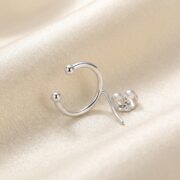Hypoallergenic Earrings Open Ear Cuff with S925 Silver - strict 1688 corrected image 3