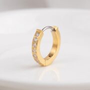 Hypoallergenic Hoop Earrings Date Night with S925 Silver