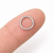 Nose Rings Minimal in F136 Titanium - image2 regenerated follow-up 3