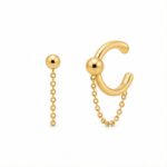 Titanium Earrings Ball Chain for Sensitive Ears - image2 regenerated follow-up 1