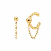 Titanium Earrings Ball Chain for Sensitive Ears - image2 regenerated follow-up 1