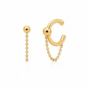 Titanium Earrings Ball Chain for Sensitive Ears - image2 regenerated follow-up 5