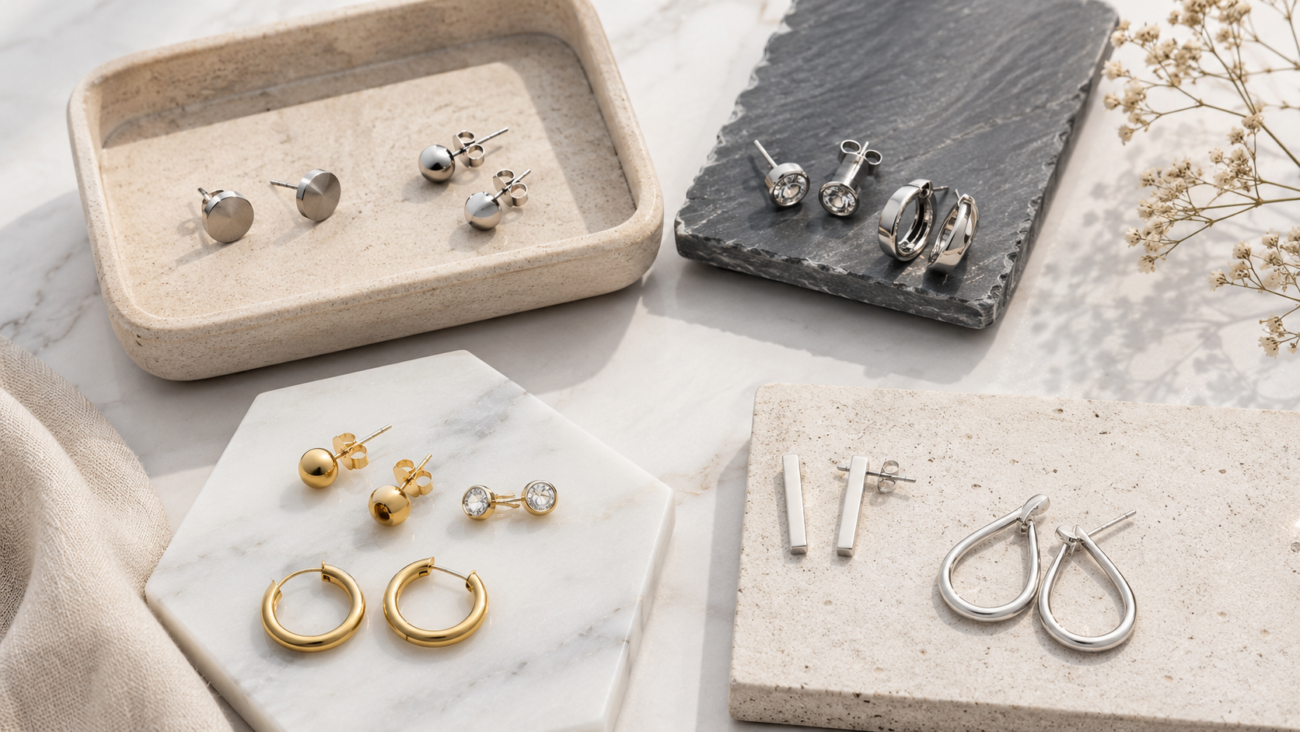 best hypoallergenic earrings for sensitive ears