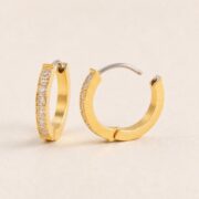 Hypoallergenic Hoop Earrings Date Night with S925 Silver post and backing detail