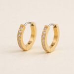 Hypoallergenic Hoop Earrings Date Night with S925 Silver product view