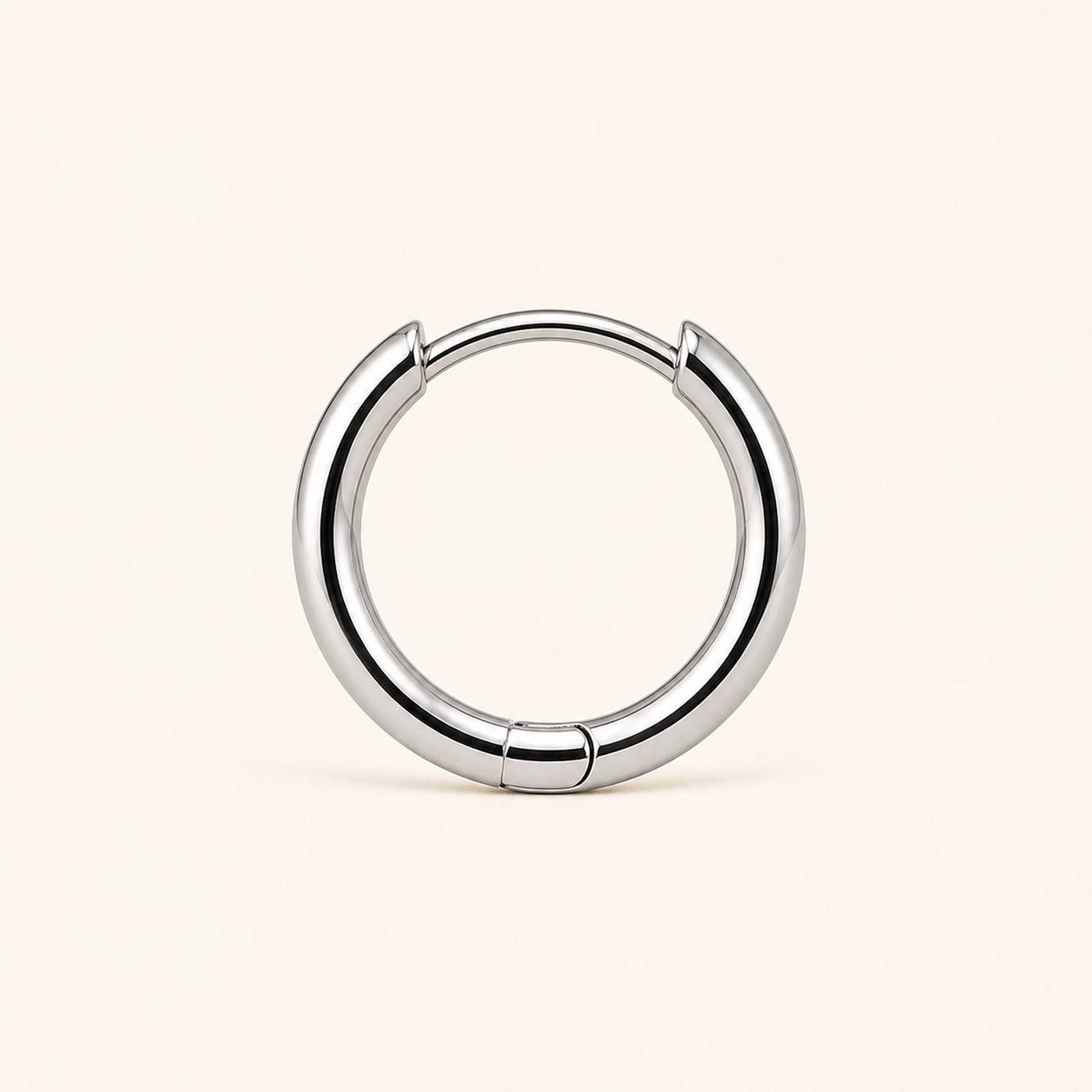 Titanium Hoop Earrings Rooftop for Sensitive Ears product view Titanium Hoop Earrings Rooftop for Sensitive Ears product view