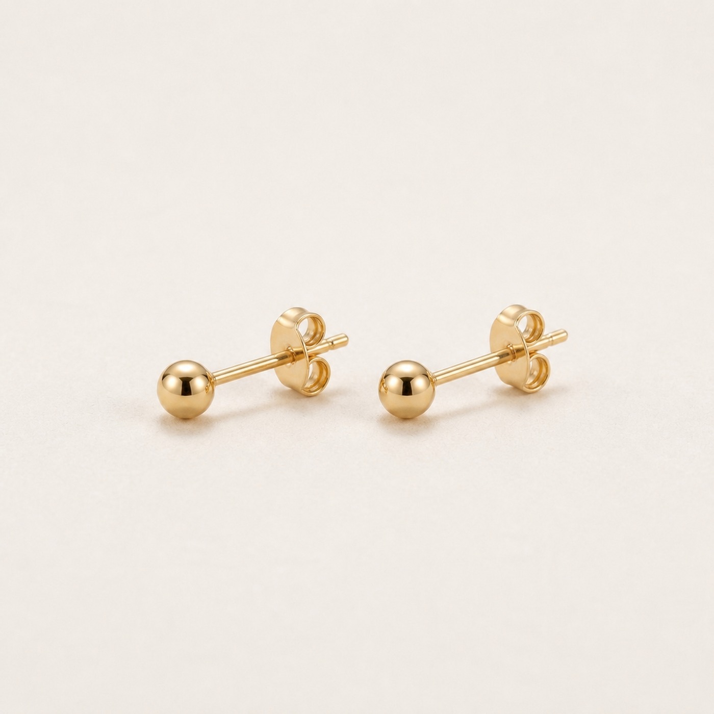 Stud Earrings Ball with S925 Silver product view